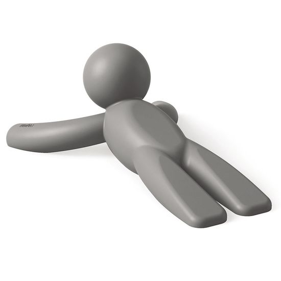 Стоппер дверной buddy, серый