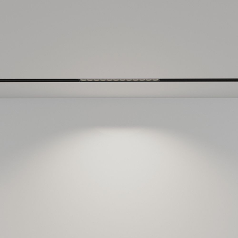 Магнитный трековый светильник ЭРА TRM20-3-22-12W4K-B для системы NOVA 48V 12Вт 4000К направленный свет черный