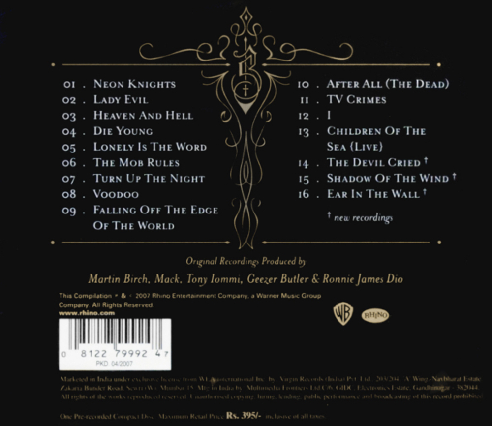Black Sabbath / The Dio Years (CD)