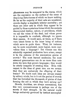 The Crowd. A Study of the Popular Mind | Gustave le Bon