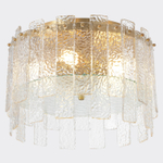 Потолочный светильник Crystal Lux RICARDO PL5 BRASS