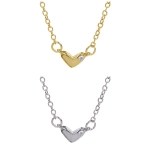 Подвеска из гиппоалергенного сплава со стразами «АМОР», цвет серебро и золото, d-20см/0,7см