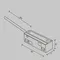 Ввод питания Exility белый Technical tra034b-42w-1