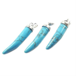 Кулон "Имитация" бирюза