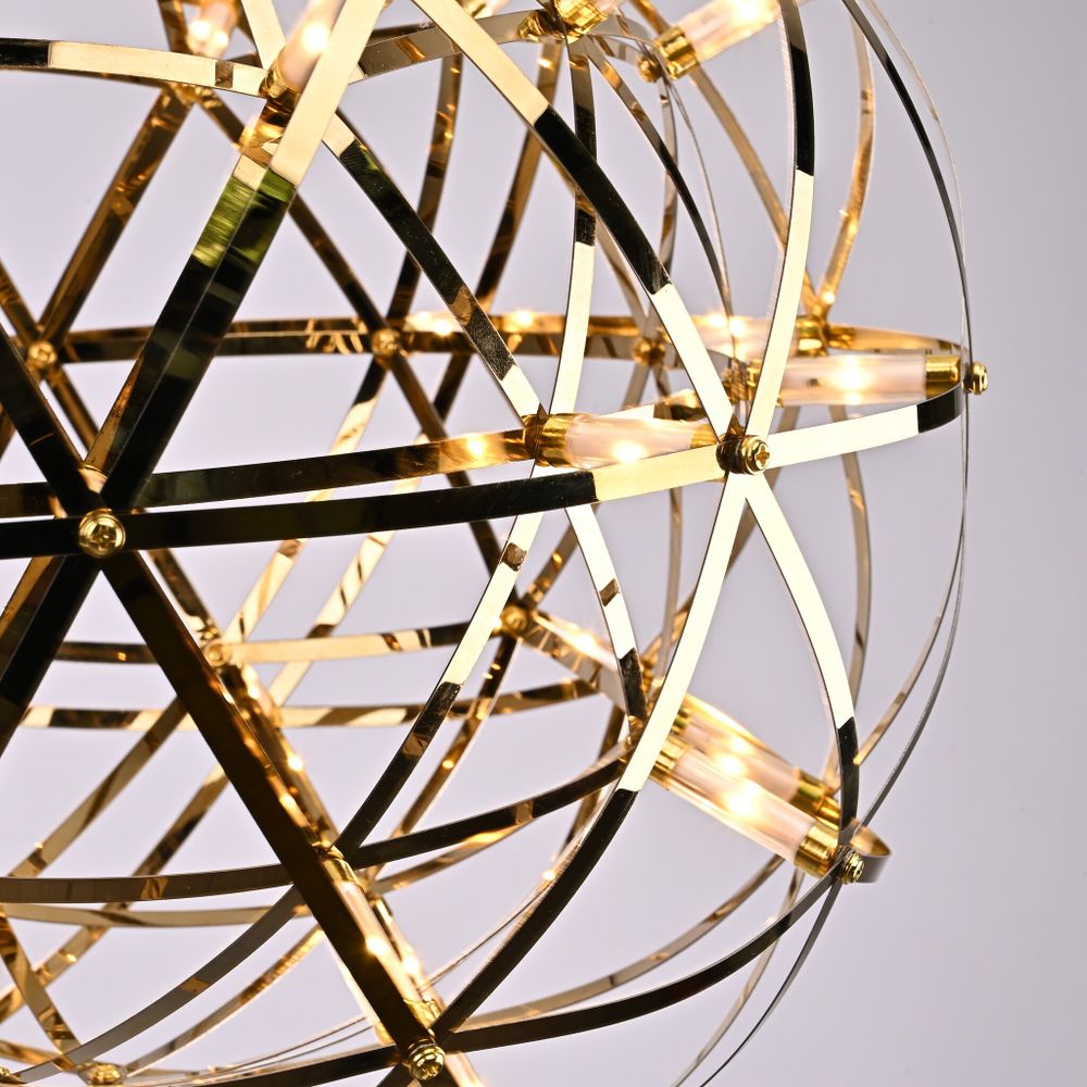 Люстра Mi Raimond Lamp D40 Gold By Imperiumloft