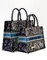 Сумка женская Dior Book Tote, модель среднего формата синий