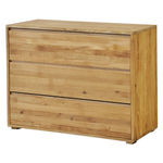 Комод деревянный Дольче Вита с 3 глубокими ящиками, из массива дикого дуба