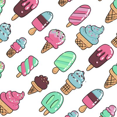 Вкусное мороженое