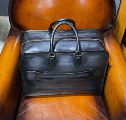 Дорожная сумка Berluti Overnight Scritto