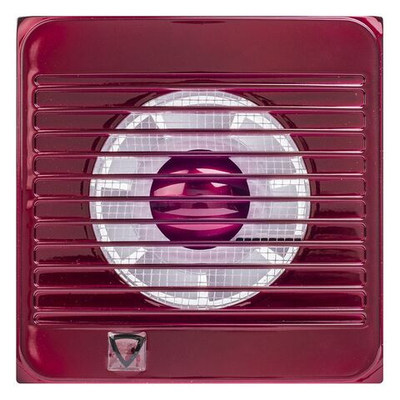 Вентилятор вытяжной настен, Event, d100 мм, 13 Вт, 130 м3/ч, вишня, 100С