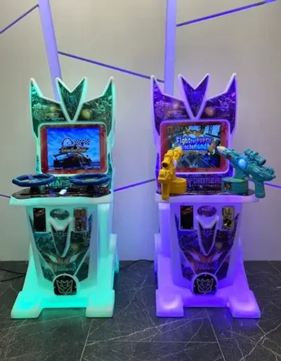 Детский автомат стрелялка для двоих «Transformers»