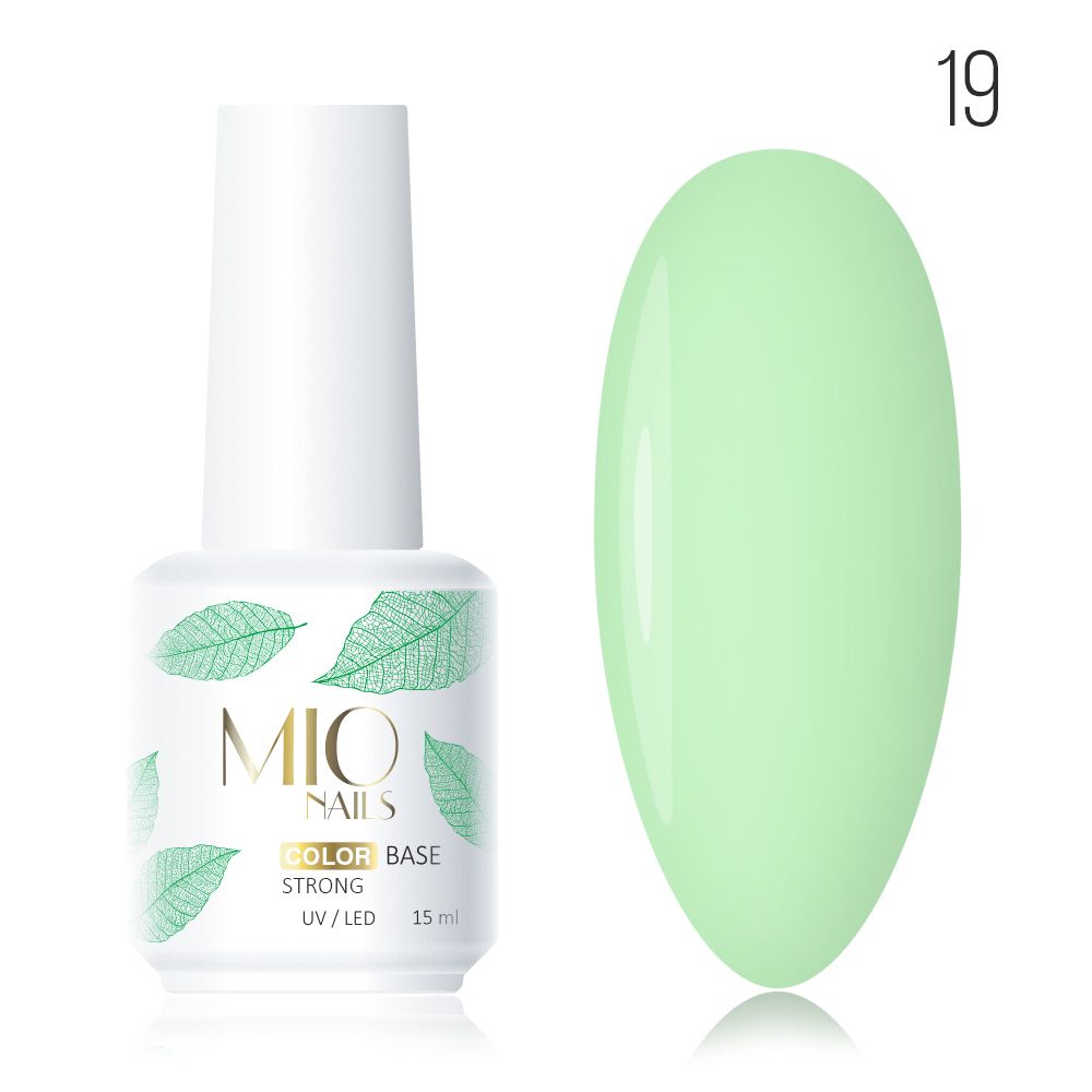 Mio Nails Base strong color 19, 15 мл