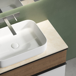 Sancos Столешница для ванной комнаты 1000х460 без отверстия под смеситель, цвет kreman, артикул TT100A2