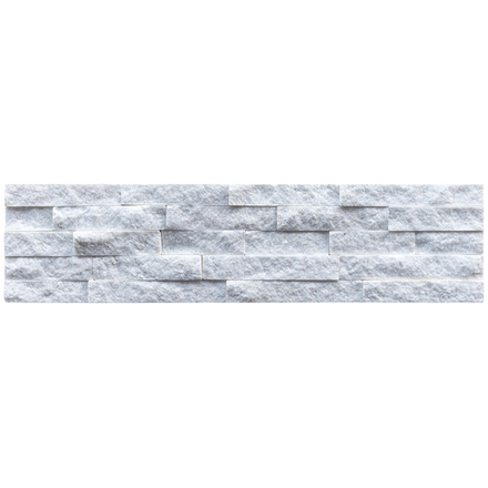 Натуральный камень Кварцит белый Pharaon 150x600x10-20 Классик