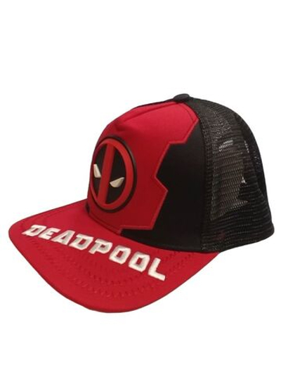 Бейсболка Deadpool красная