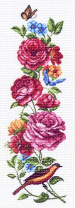 "Куплеты лета 1 "-1365 канва с рисунком