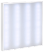LIGHTING PRO Светильник светодиодный ДВО 2001 45Вт 6500К IP40 588х588мм Грильято опал IEK