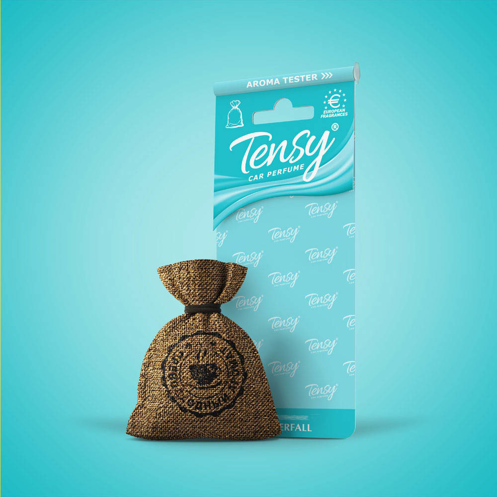 Ароматизатор "Tensy" мешочек с шнурком Водопад (12шт/бл)