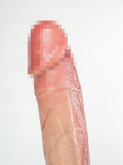 Фаллоимитатор на присоске №3L SGAN 3,8X18,5, телесный (16,5 см рабочая длина)