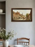 Картина серии "Голландия" настенная для интерьера 56*36 см