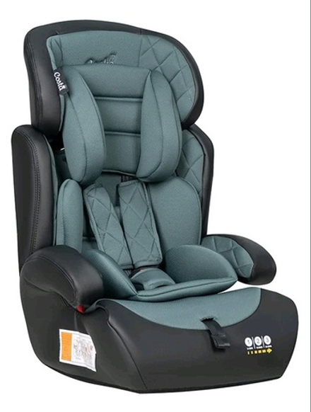 Автокресло детское YB702A (Зеленый/экокожа Choco/Black PU)