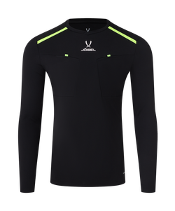 Футболка судейская с длинным рукавом DIVISION PerFormDRY Referee LS Tee, черный