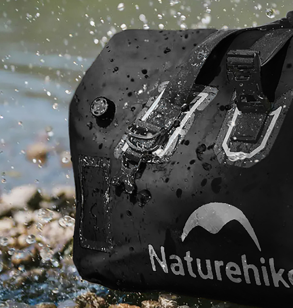 Гермосумка Naturehike 40 л ПВХ (черная)