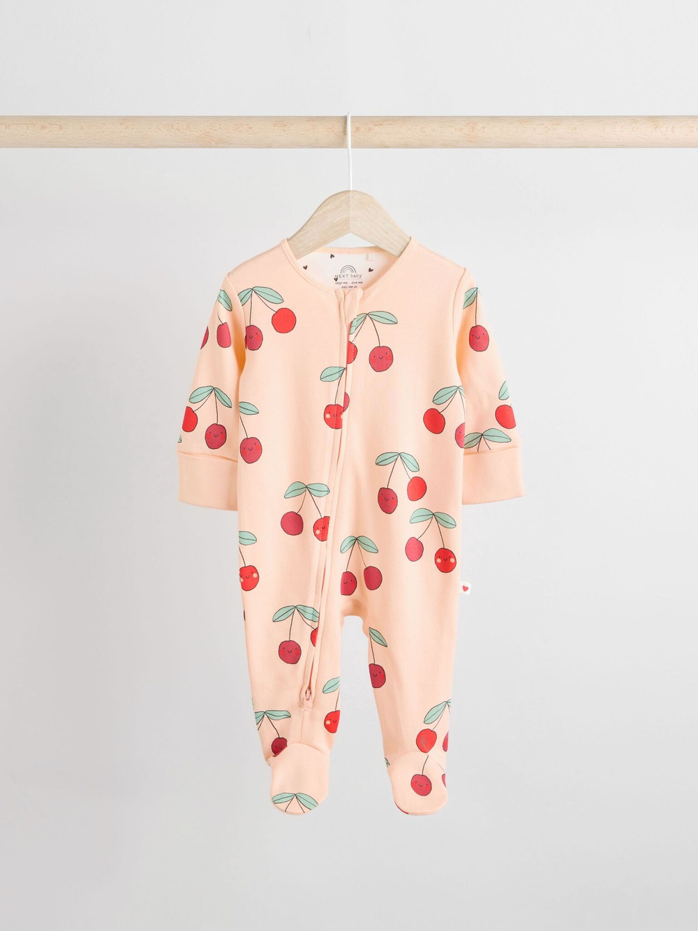 Комбинезон / Cлип для малышей Next AJ2-462, 3 шт., Персиковый, Мятный