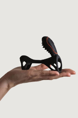 Adrien Lastic Gladiator + LRS - Насадка стимулирующая с пультом ДУ