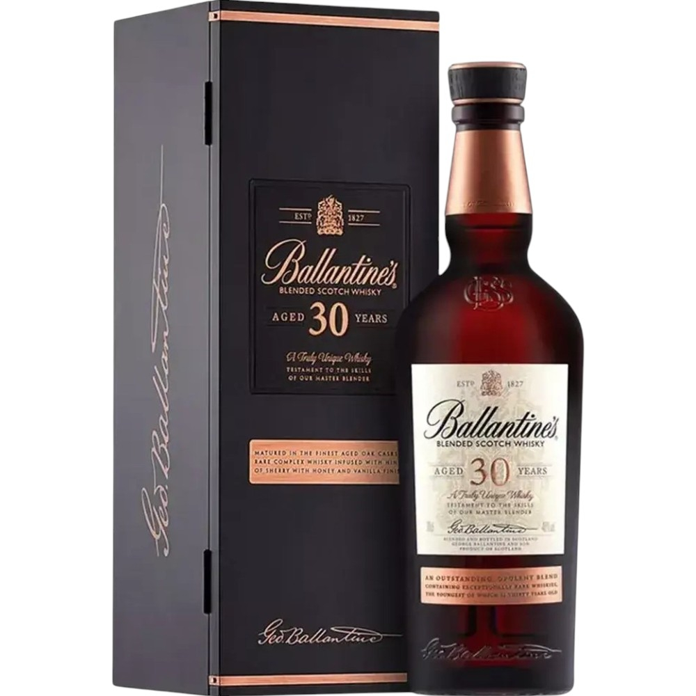 Виски Ballantine's 30 Y.O. 0,7 л. В подарочной коробке