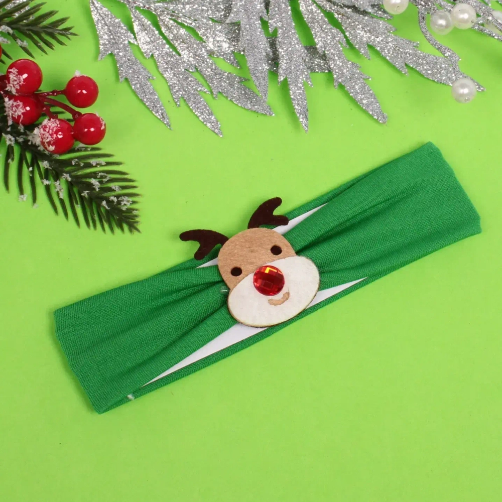 Повязка на голову детская «New Little Mi Mi - Оленёнок Оскар», микс 3 цвета, 4*16.5см