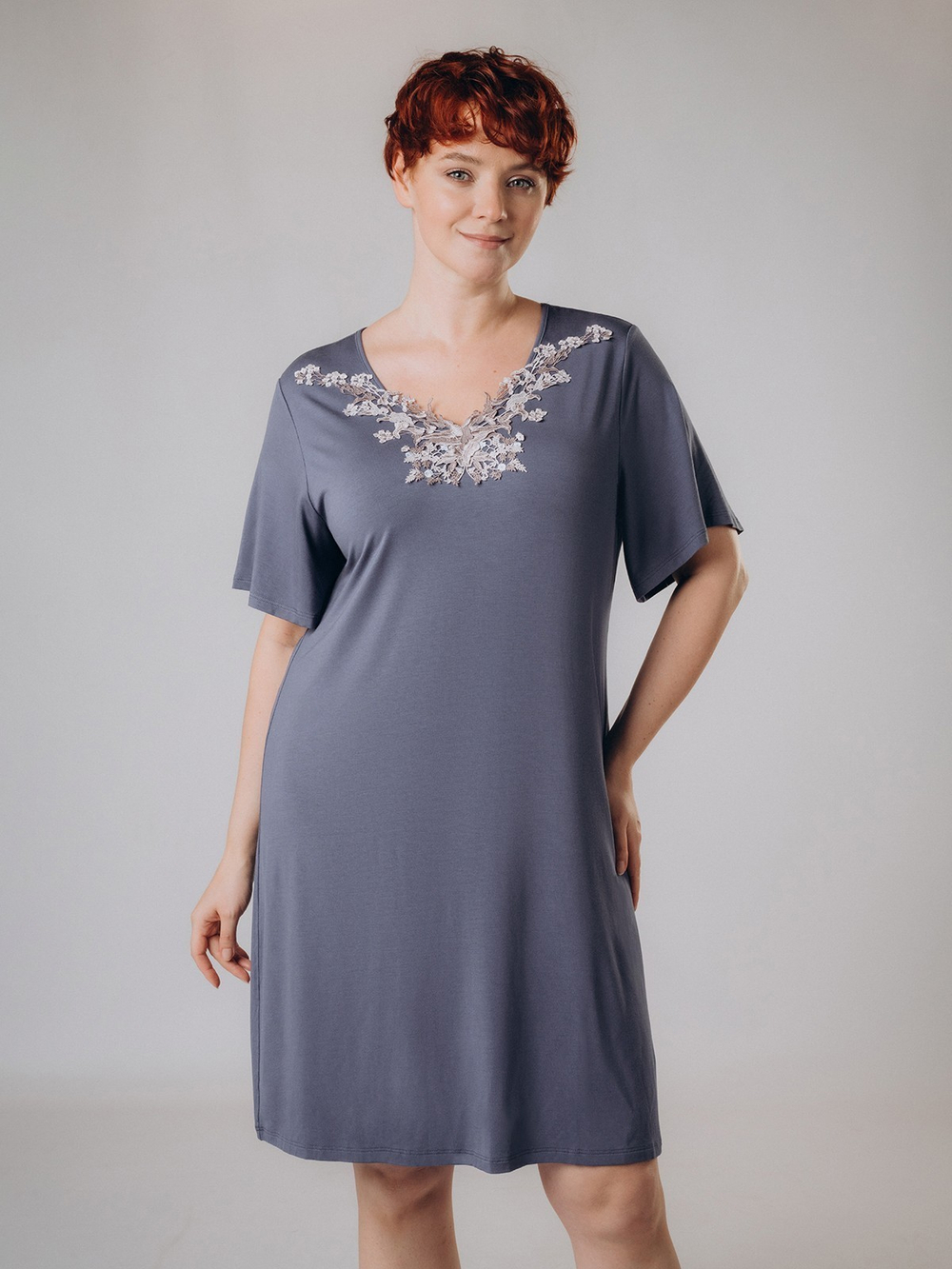 Женская сорочка Indefini (Арт. 5041SDX)