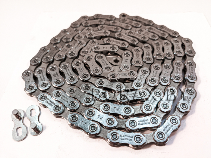 Цепь Shimano CN-M7100 SLX 12 скоростей с замком, 118 зв. (поставляется производителем БЕЗ УПАКОВКИ!)