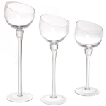 Подсвечники в наборе 3шт «Estet» 7,5*20,23,26см