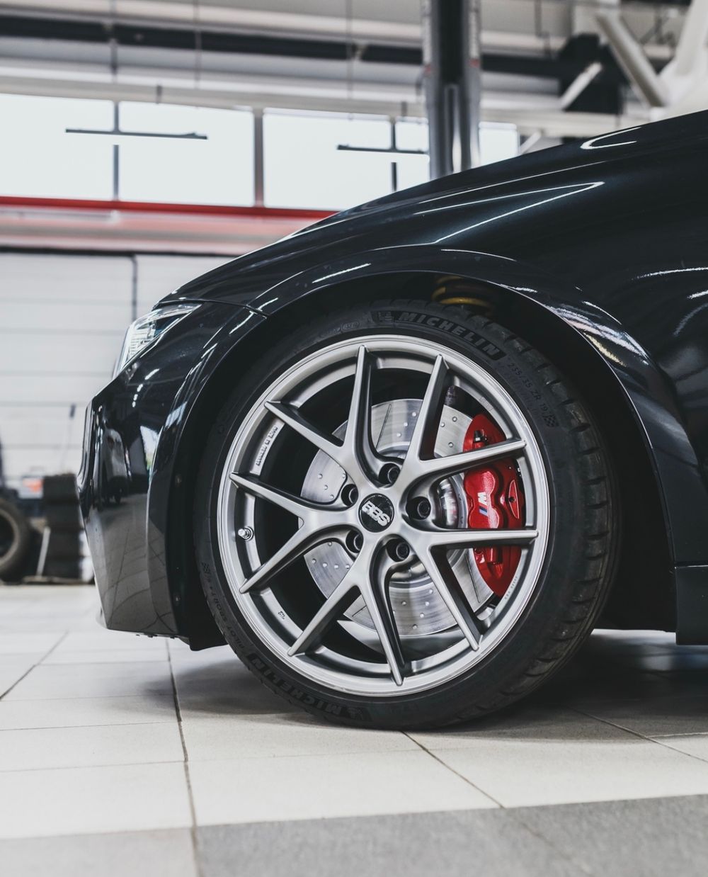 F30 & BBS CI-R 19" platinum silver