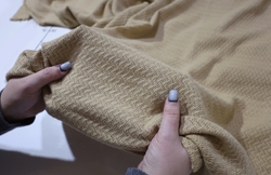 ЛАТТЕ - Хлопковый трикотаж ВОЛНЫ (ОЗ85 Елена) (к1 испачкан местами)