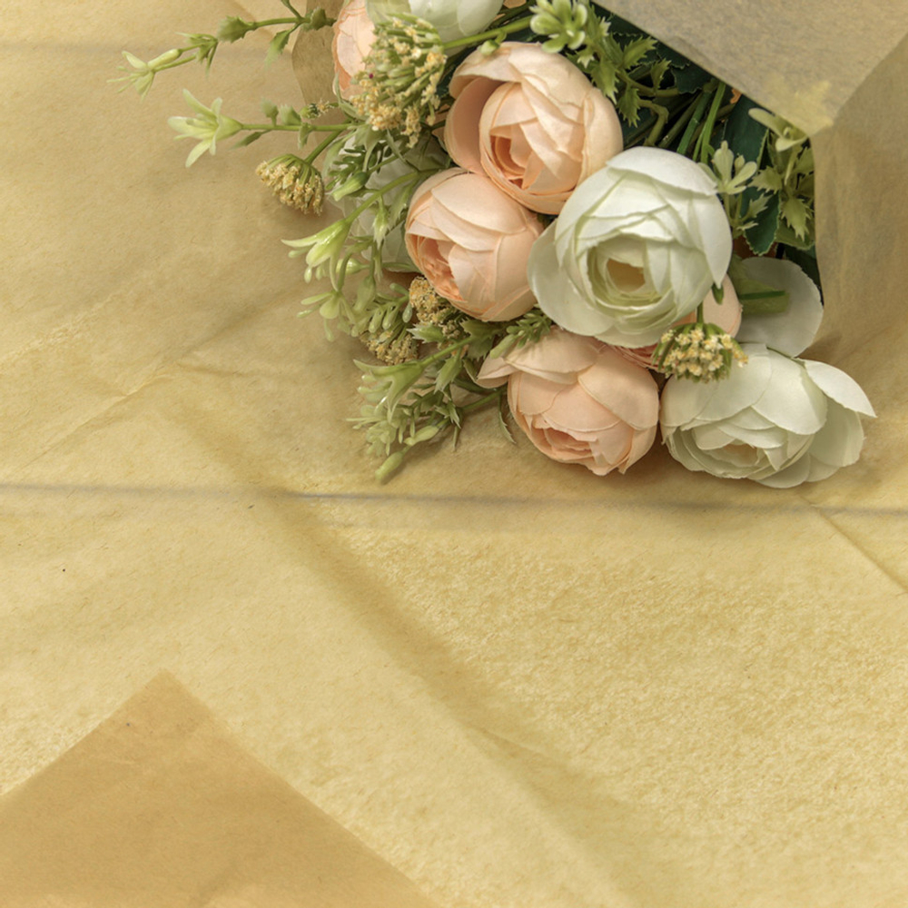 Бумага В листах 10 шт "Тишью" 50 х 66 см (Крафт)