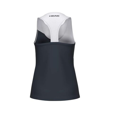 Футболка для девочки Head Girls Spirit Tank - navy/white