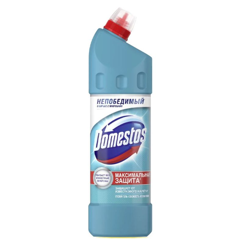 Средство универсальное Domestos свежесть атлантики  густой гель 1 000 мл/бут 12 бут/кор
