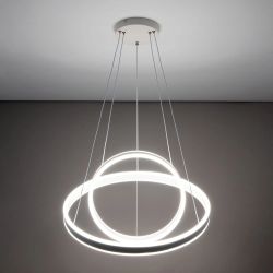 Citilux Дуэт CL719640 LED Люстра подвесная с пультом Белая