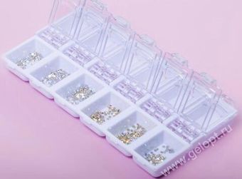 Бокс для страз (13х6,7 см)