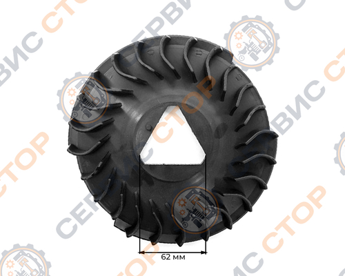 Вентилятор для двигателя 177F (GX270) (крыльчатка маховика)