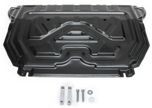 Защита картера и КПП AutoMax для Mitsubishi Outlander III (V - 2.0; 2.4; 3.0) 2012-2018/Mitsubishi Outlander III рестайлинг (V - 2.0; 2.4) 2018-н.в., сталь 1.4 мм, с крепежом, штампованная, AM.4036.1