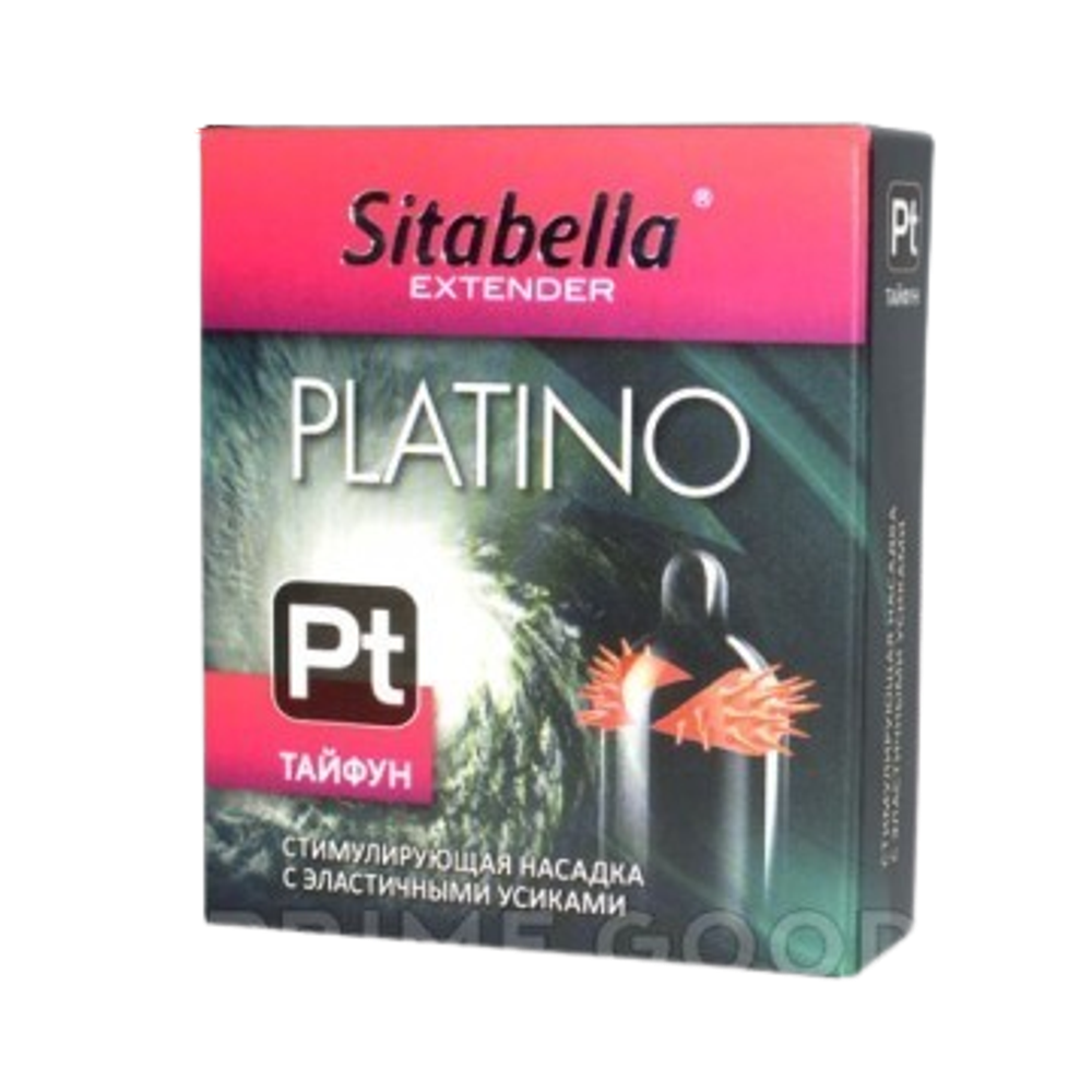 Sitabella Extender Platino "Тайфун" - презерватив с шипами
