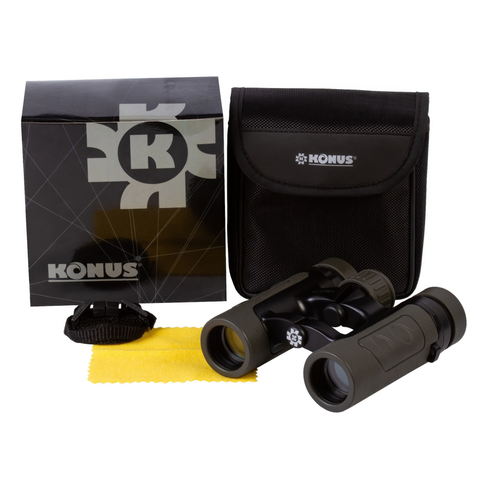 Бинокль Konus Patrol 8x26 — комплект поставки