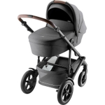 Коляска 3 в 1 Britax Roemer Smile 5Z Style и автокресло Baby-Safe Pro Style Sage green Mineral Grey