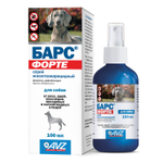 БАРС ФОРТЕ Спрей против блох и клещей для собак, 100 мл