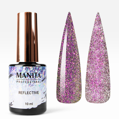 Manita Multichrome Reflective Гель-лак Хамелеон светоотражающий с юки №07,  10мл