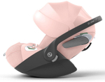 Коляска 3 в 1 Cybex Priam IV Rosegold complete и автокресло Cloud T i-Size Peach Pink Plus Leaf Green