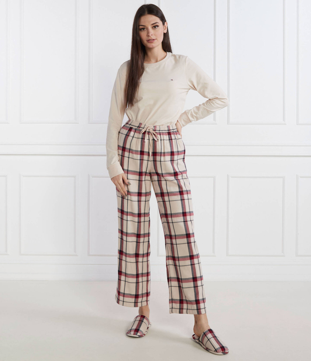 Пижамы Tommy Hilfiger - бежевый(UW0UW04853)